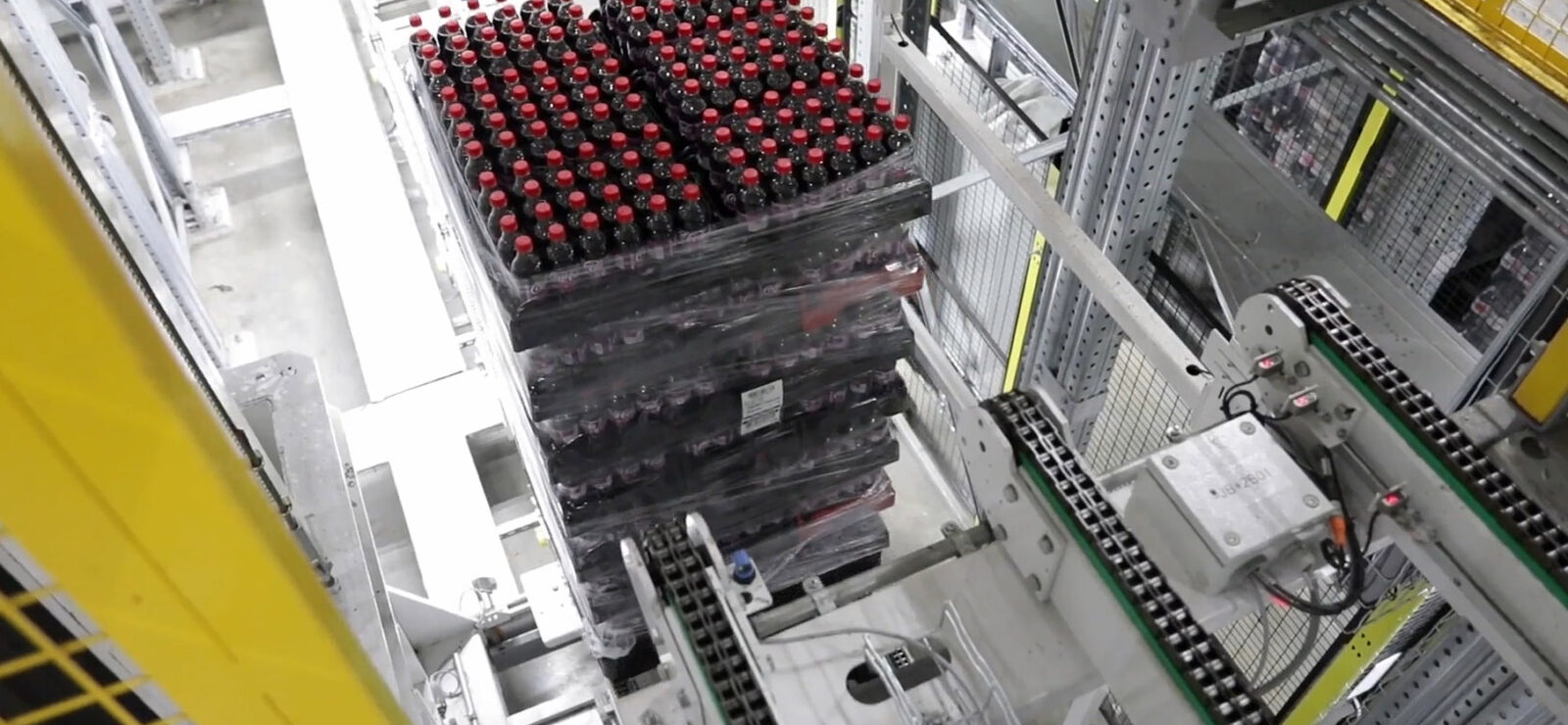 automated storage and retrieval system for coca cola